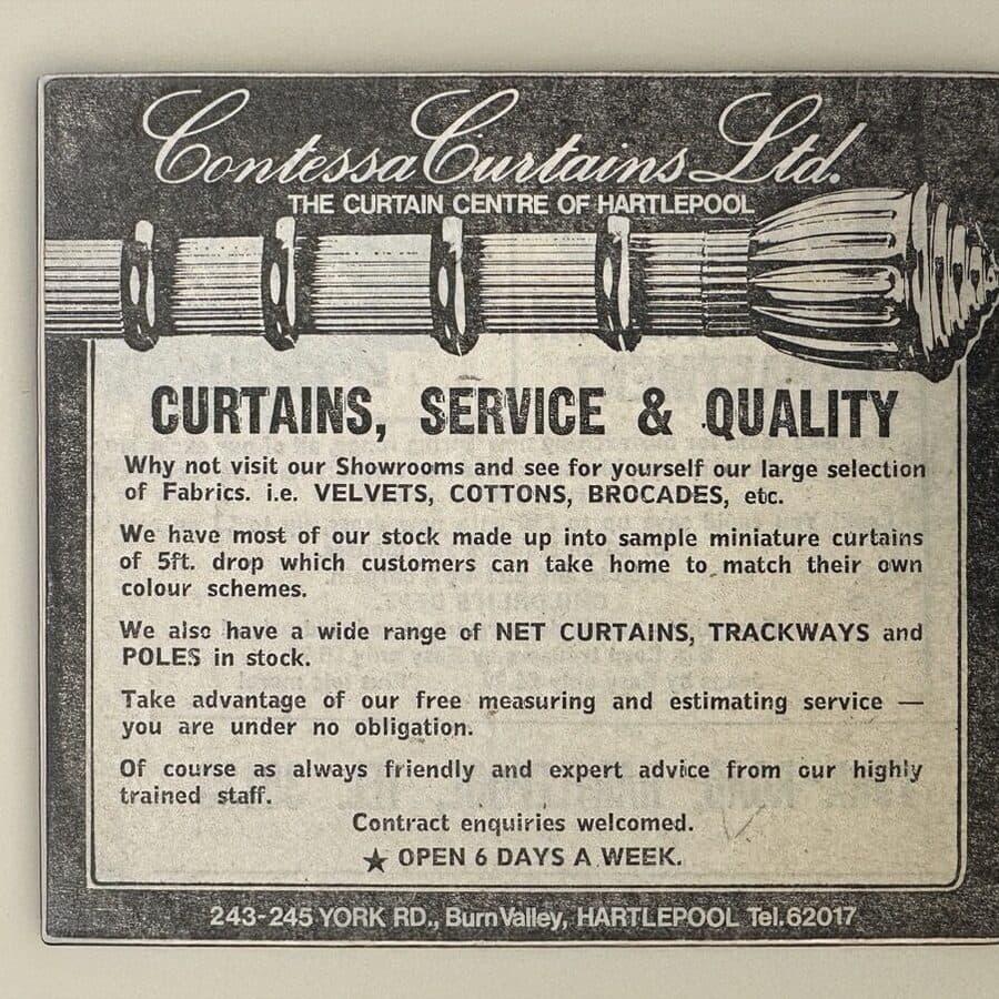 Contessa Curtains through the years
